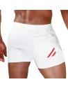 Paris Shorts White/Red