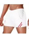 Paris Shorts White/Red