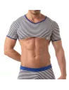 Sailor Crop Top - Blue