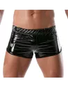 Vinyl Mini-shorts Black