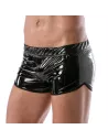 Vinyl Mini-shorts Black