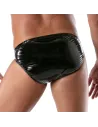 Vinyl Bikini Black