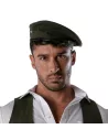Reversible beret - White and khaki