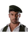 Reversible beret - White and khaki