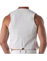 Chain Vest - White - Back