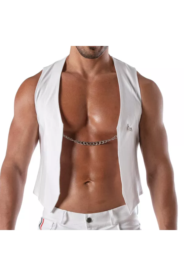 Patriot Vest - White - For Men