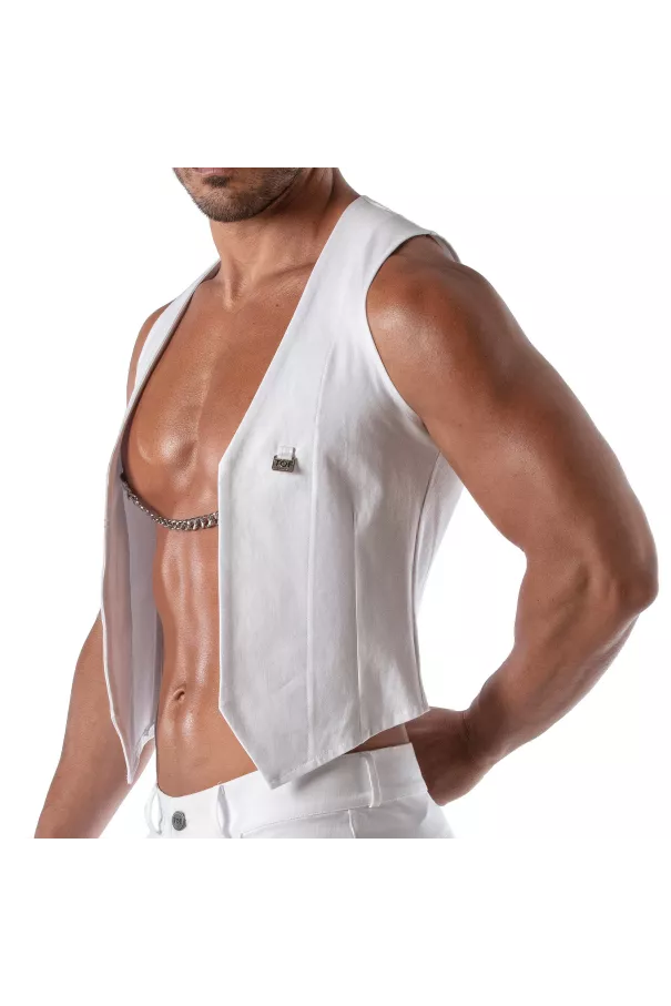 Chain Vest - Side - Men