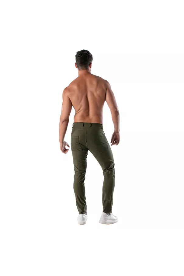 Chino Pants Khaki - Patriot Collection | TOF Paris