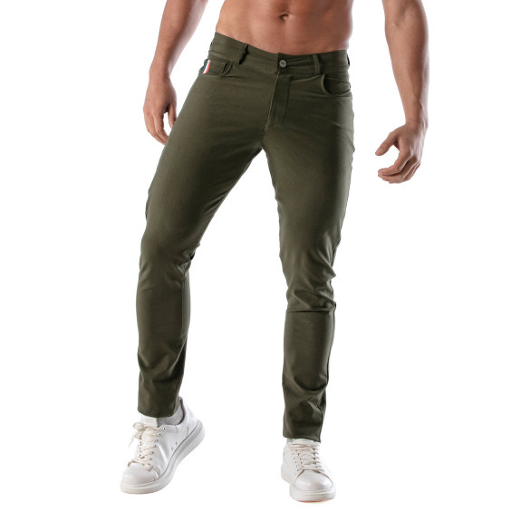 Chino Pants Khaki - Patriot Collection | TOF Paris