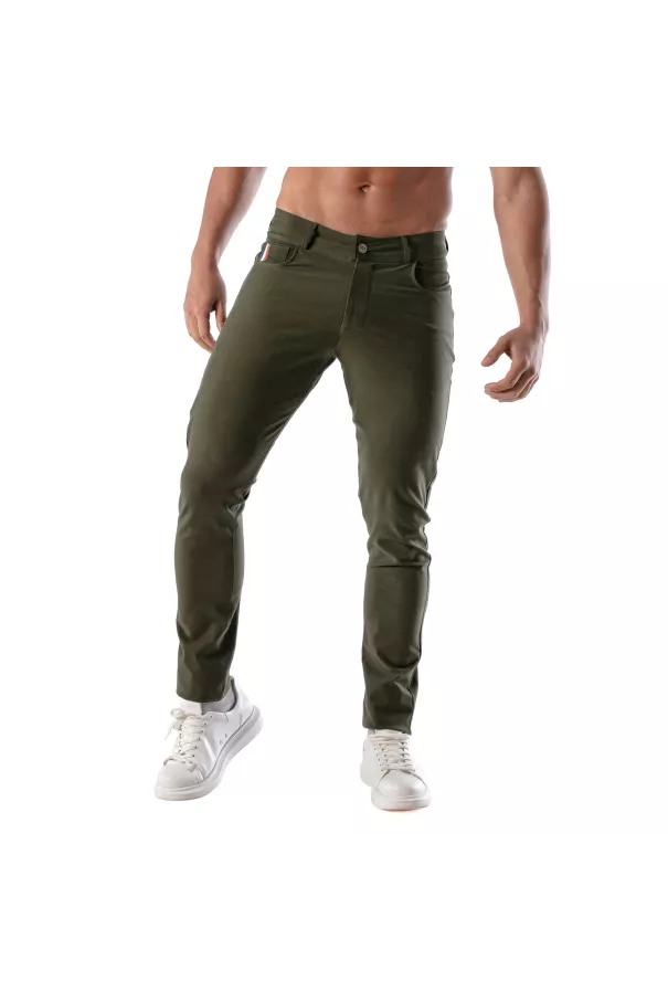 Chino Pants Khaki - Patriot Collection | TOF Paris