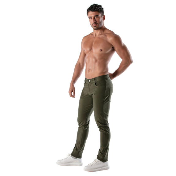 Chino Pants Khaki - Patriot Collection | TOF Paris