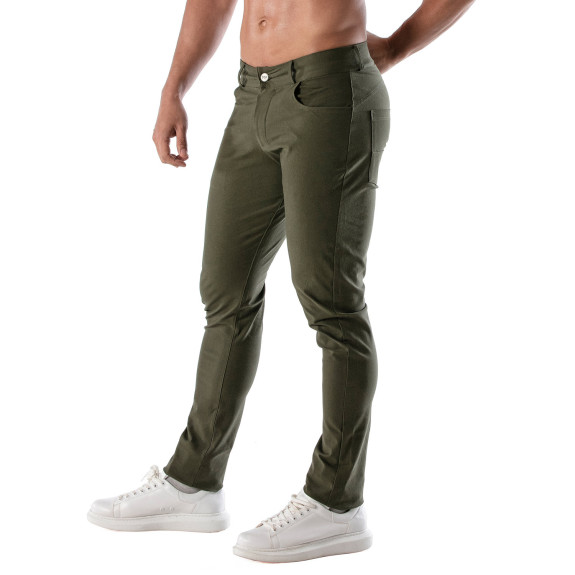 Chino Pants Khaki - Patriot Collection | TOF Paris