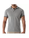 Patriot Polo Shirt - Heather Grey