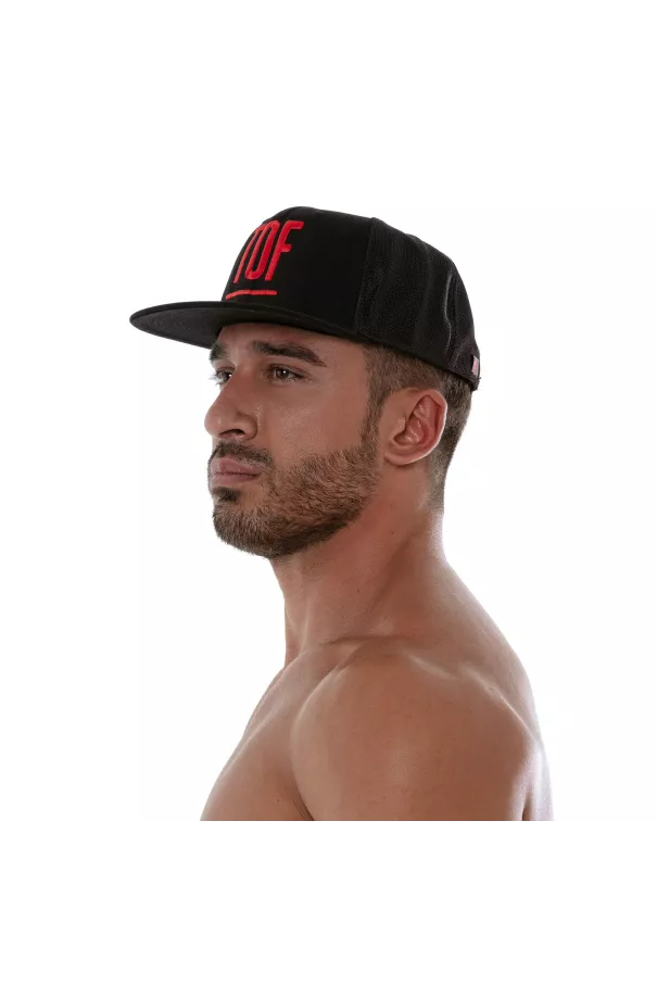 Circuit Cap - Black and Red | Tof Paris