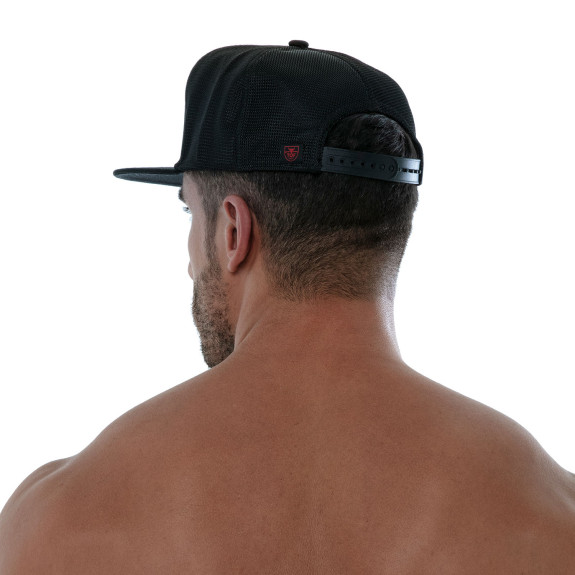 Circuit Cap - Black and Red | Tof Paris