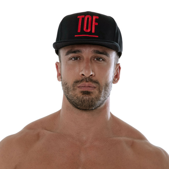 Circuit Cap - Black and Red | Tof Paris