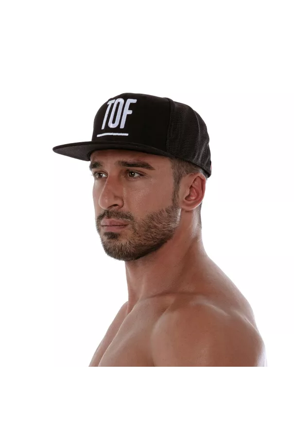 Circuit Cap - Black and Red | Tof Paris