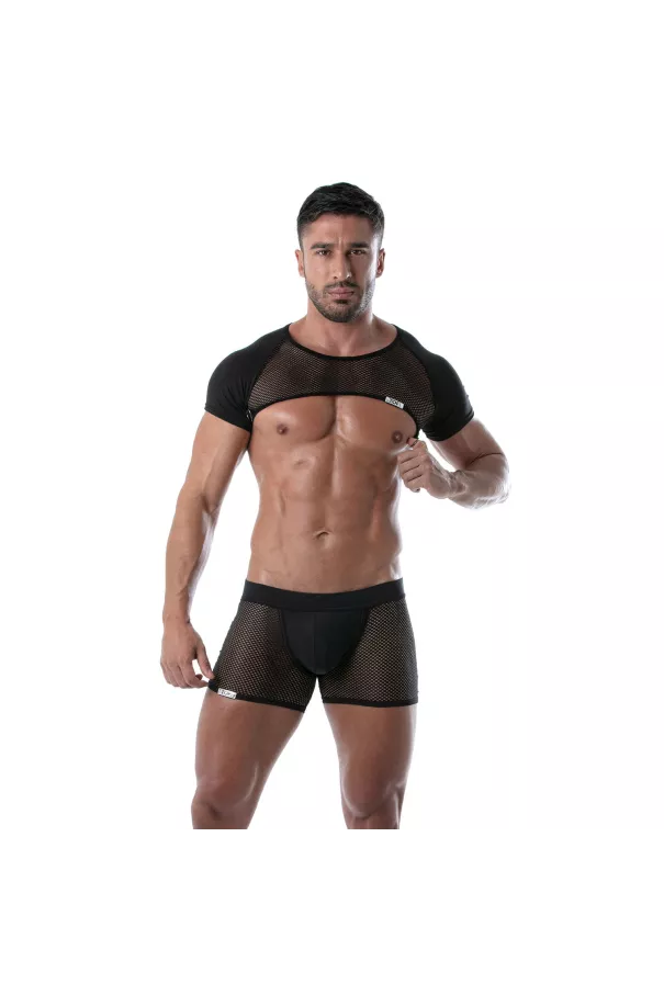 Circuit Mesh Full Harness - Black| Tof Paris