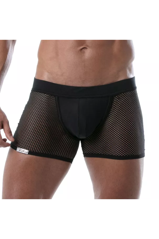 Mesh JockShort Circuit - Black | Tof Paris