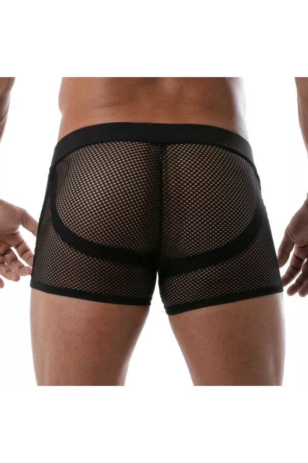 Mesh JockShort Circuit - Black | Tof Paris
