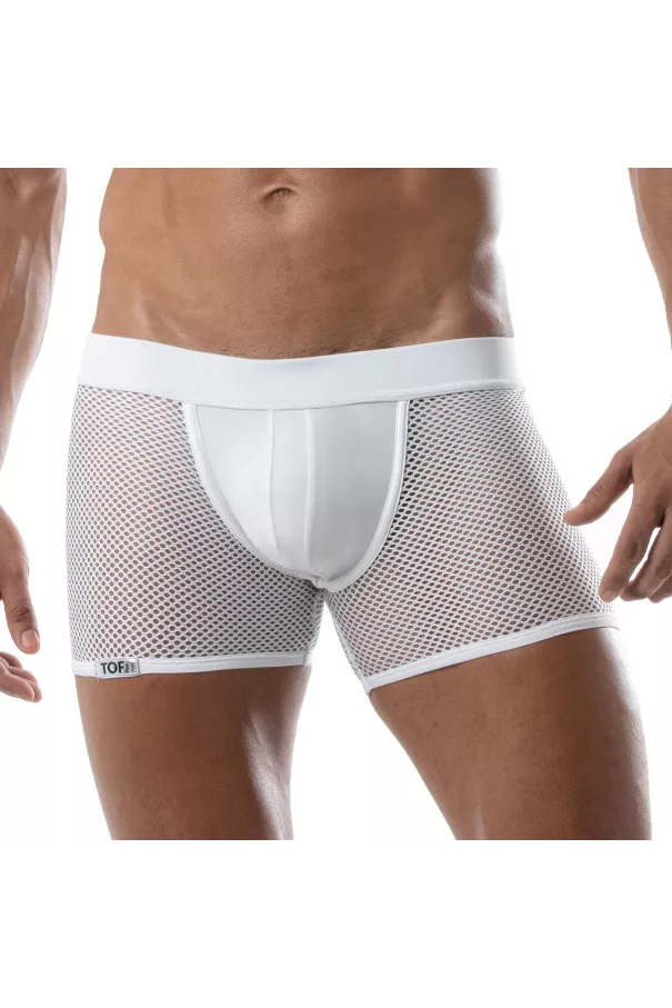 Mesh JockShort Circuit - White| Tof Paris