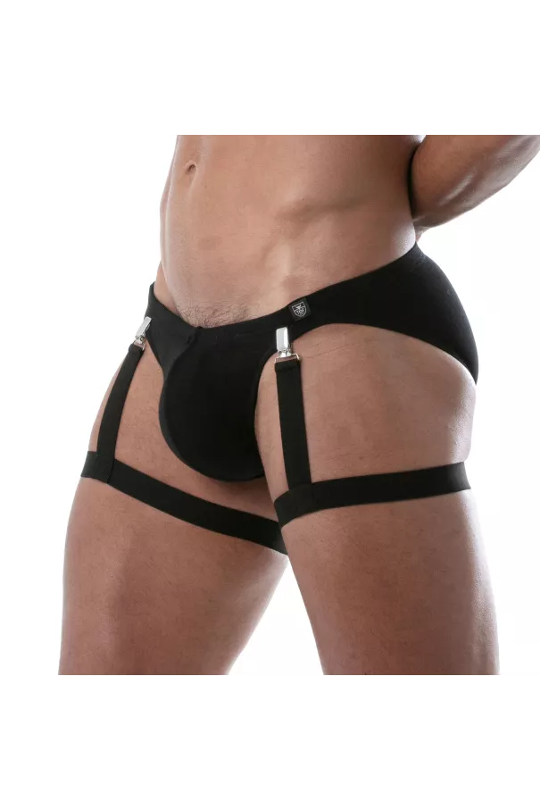 Circuit Leg Harness - Black | Tof Paris