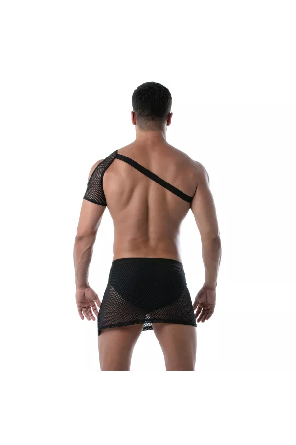 Circuit Mesh Shoulder Harness - Black |Tof Paris