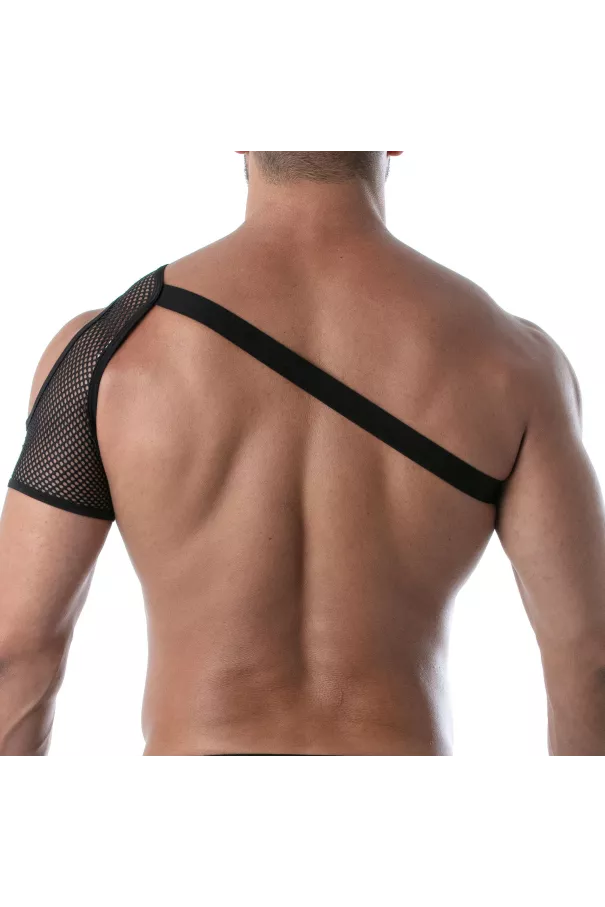 Circuit Mesh Shoulder Harness - Black |Tof Paris