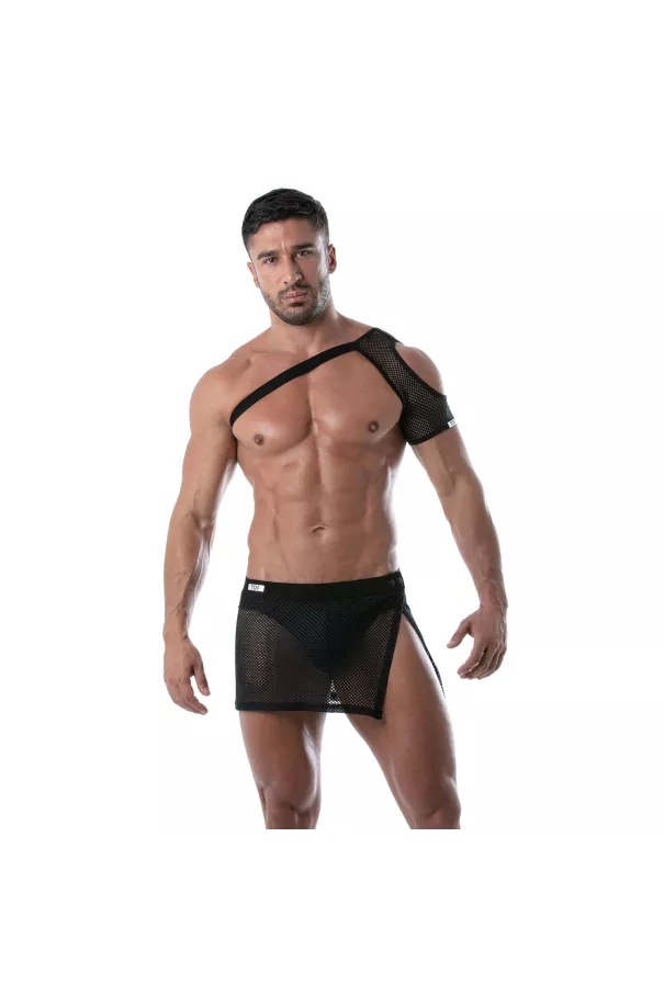Circuit Mesh Shoulder Harness - Black |Tof Paris