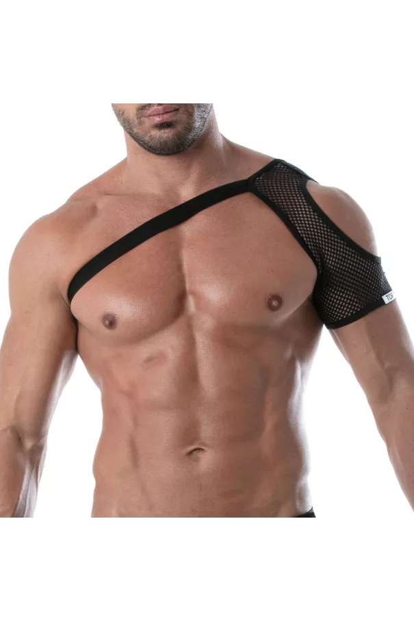 Circuit Mesh Shoulder Harness - Black |Tof Paris