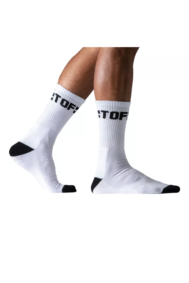 TOF Paris Men's Sports Socks Grey – Comfort & Bold Style