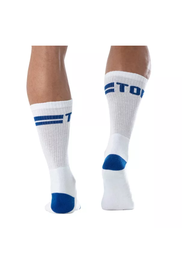 TOF Paris Men's Sports Socks Royal Blue – Comfort & Bold Style