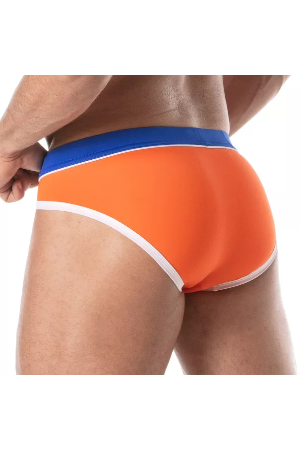 Holidays Swim Briefs Orange