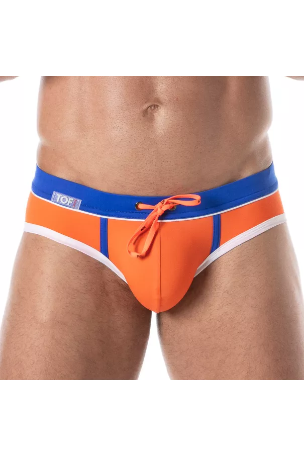 Holidays Swim Briefs Orange