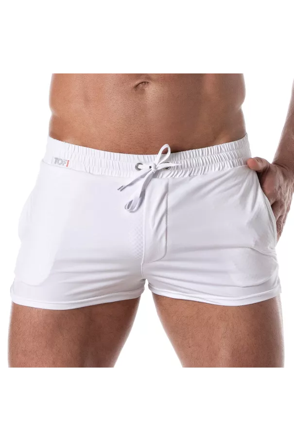 Holidays Swim Shorts White