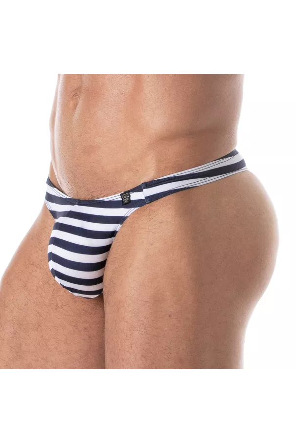 Iconic Swim Thong Navy blue sailor