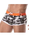 Iconic Swim Trunks - Grey Camouflage