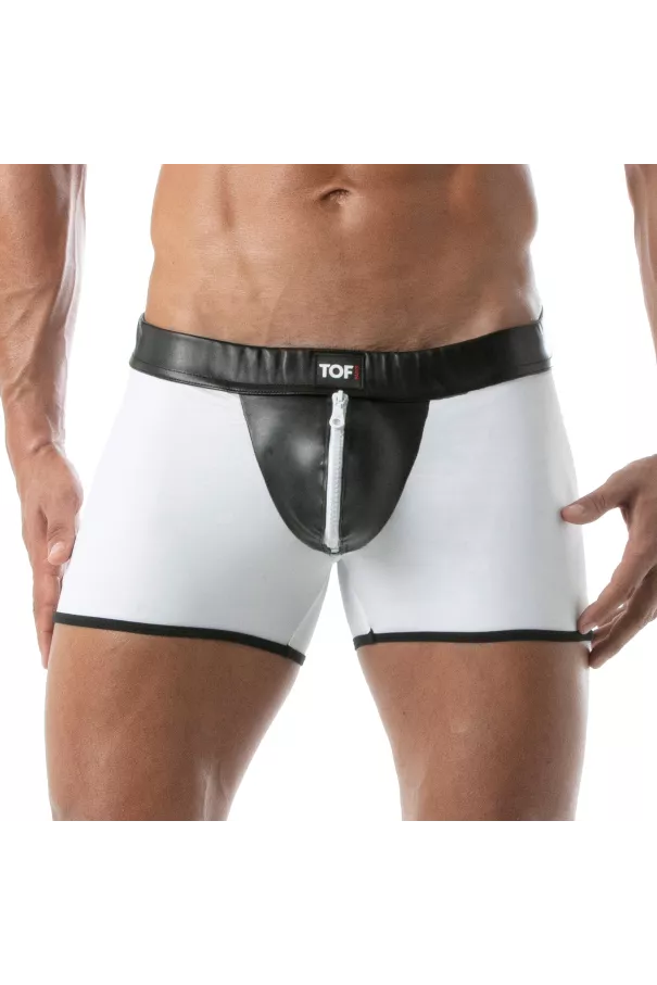 Bad boys Zipped backless Shorts