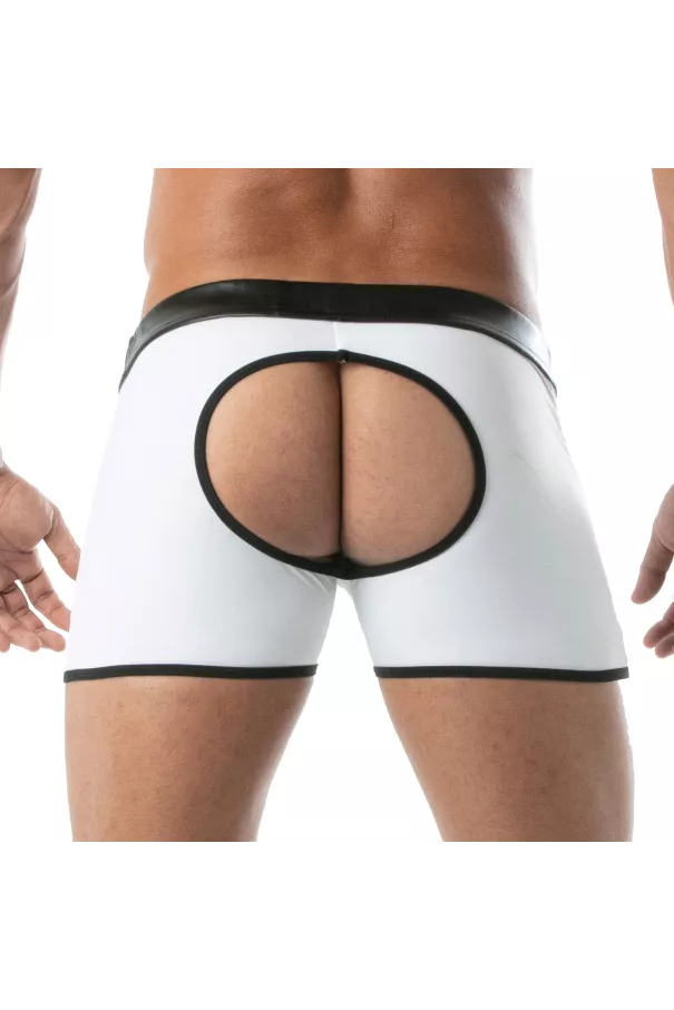 Bad boys Zipped backless Shorts