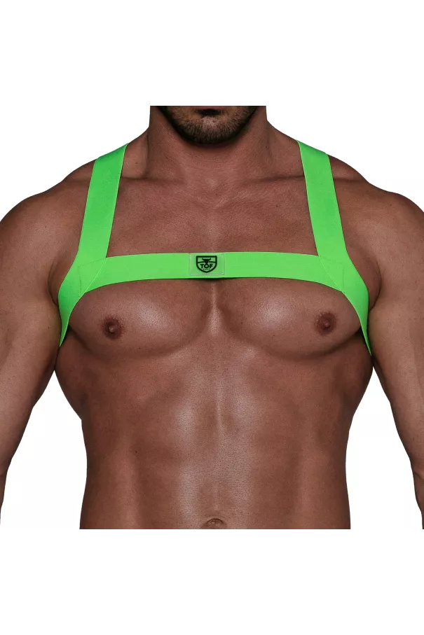 Fetish Harness Neon Green