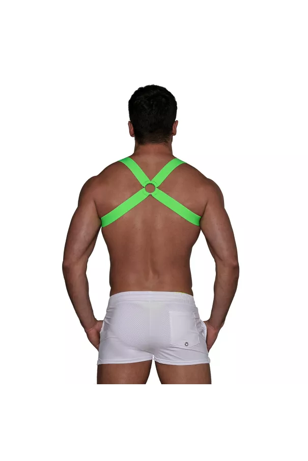 Fetish Harness Neon Green