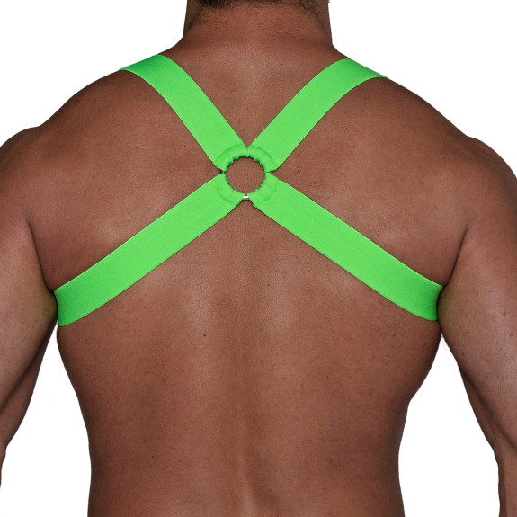 Fetish Harness Neon Green