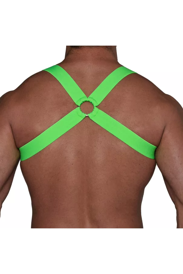 Fetish Harness Neon Green