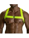 Fetish Harness - Neon Yellow - For Men