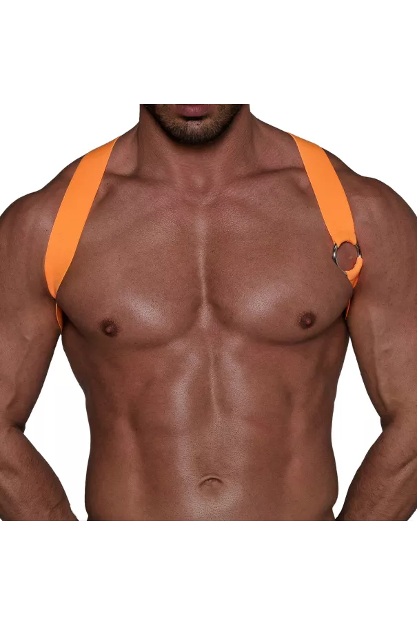 Party Boy Elastic Harness Neon Orange