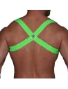 Harness Neon Green With Cross In The Back