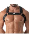 Neoprene Harness - Black - Close - Men