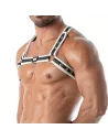 Neoprene Bulldog harness White
