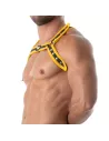 Neoprene Bulldog harness Yellow