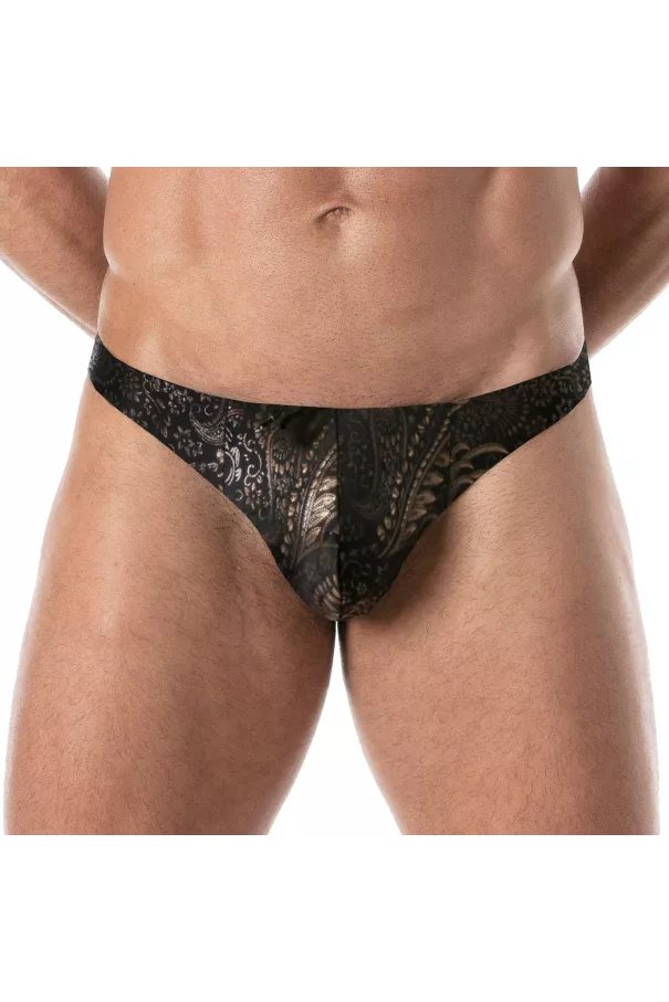 Splendid Swim Thong Gold